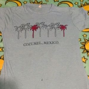 Mexico palm tree shirt